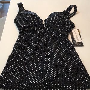 NWT Dots One Piece Bathing Suit